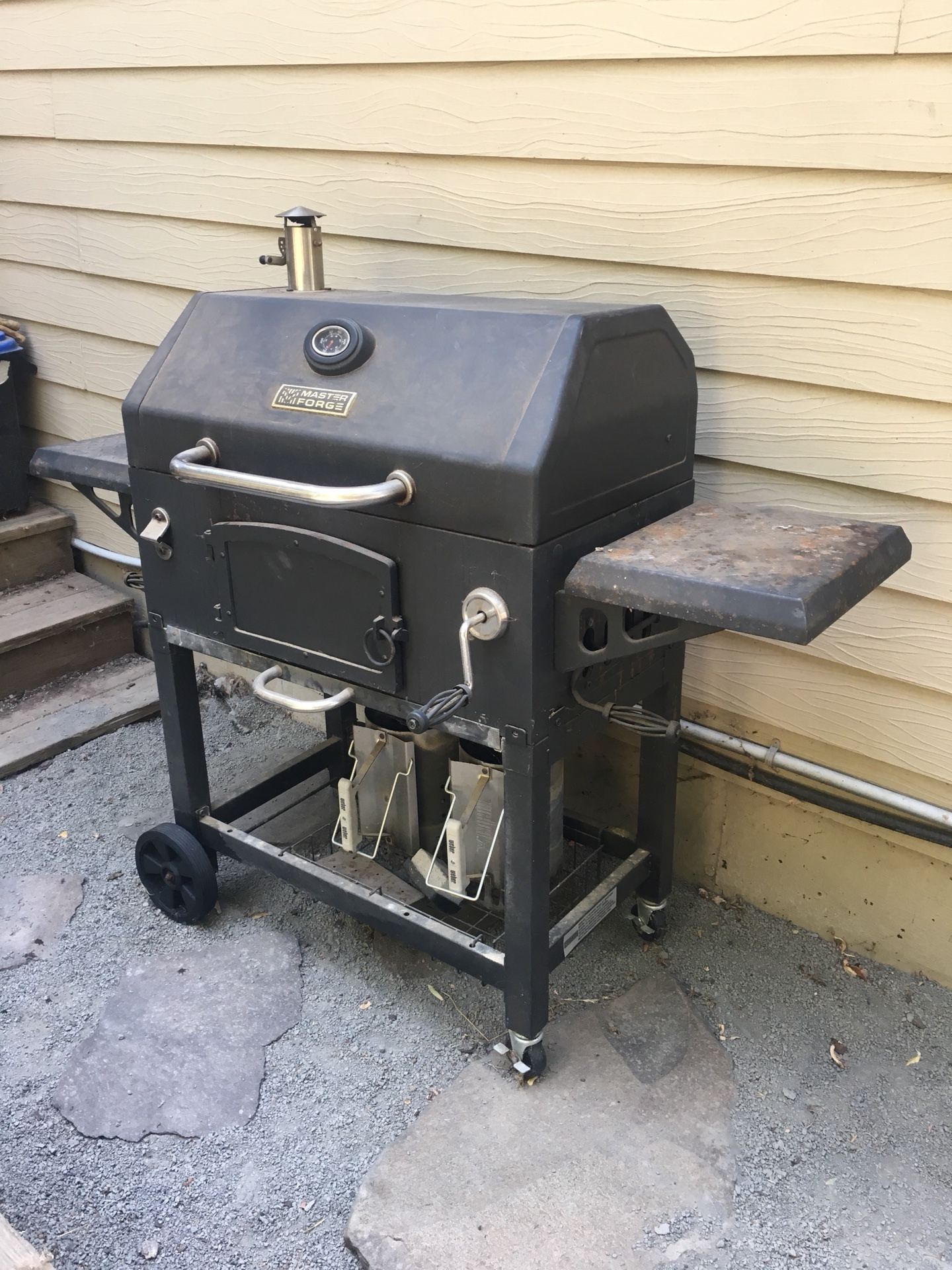 Master forge charcoal outlet grill