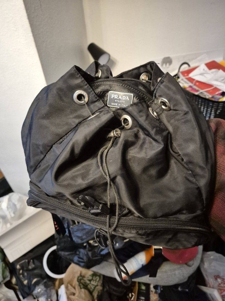 Luxury Black Backpack