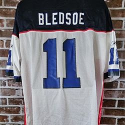 Drew Bledsoe Buffalo Bills Reebok Jersey Size Adult 2XL