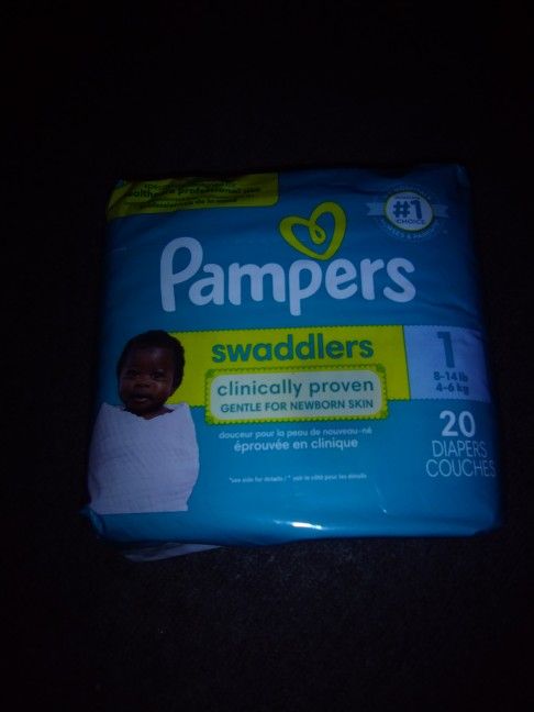 Size 1 Diapers Lot $50