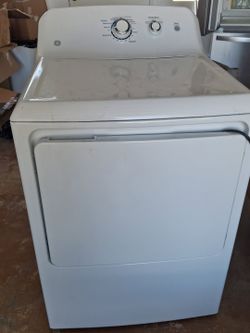 GE White Gas Dryer