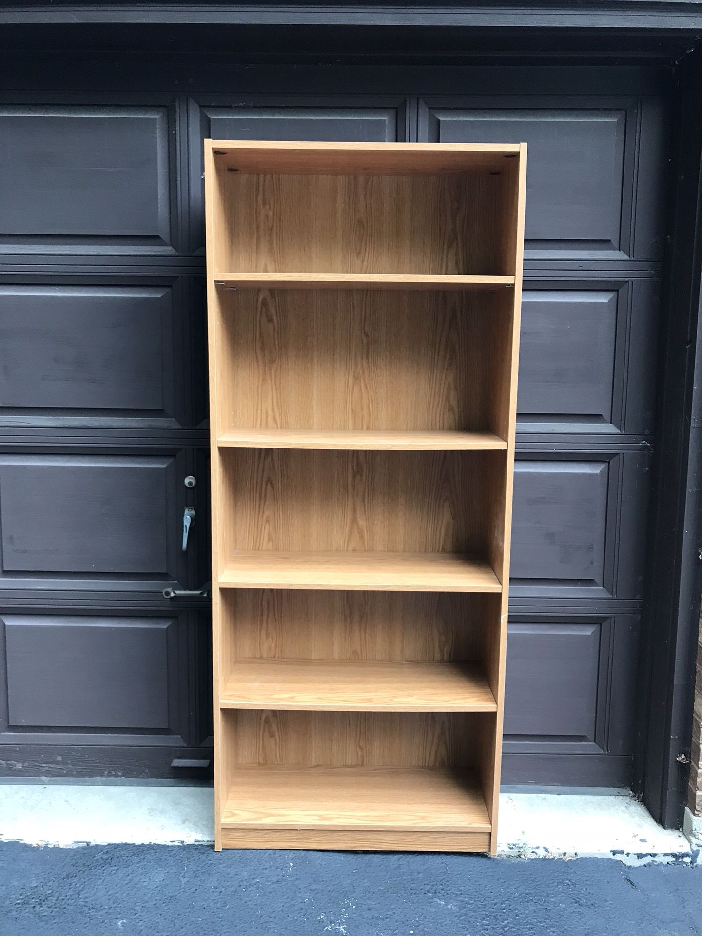 CLEAN 30 x 72 x 12 Wooden 6 Shelf Shelving Unit w 4 adjustable shelves PERFECT 4 RECORD COLLECTIONS