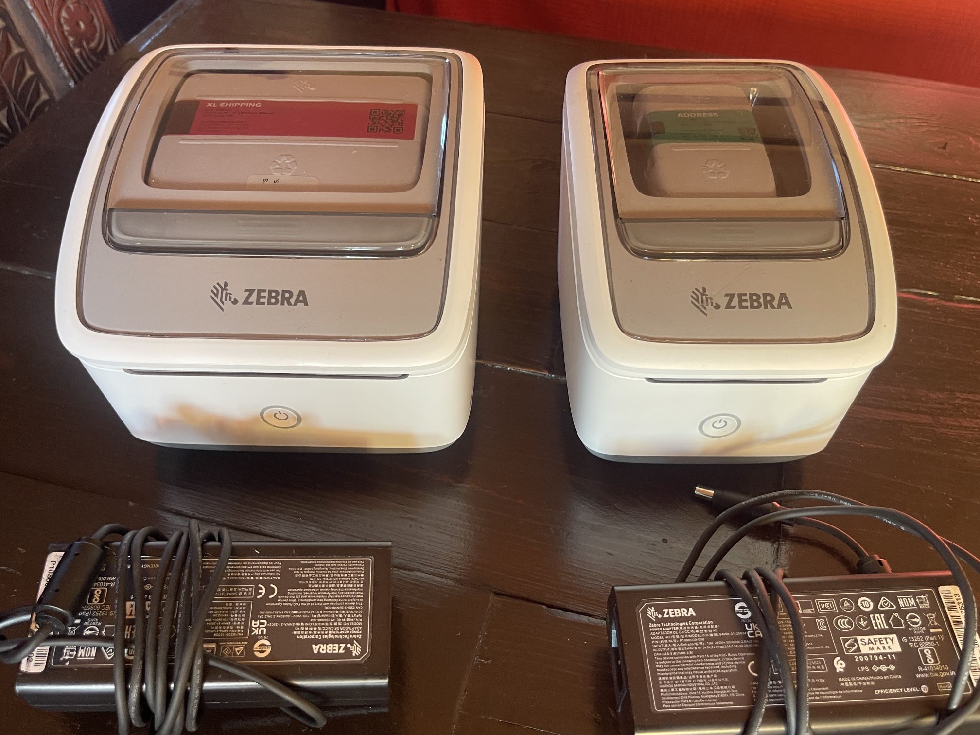 Zebra ZSB Thermal Shipping address Label Printers DP14 DP12