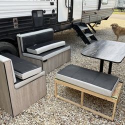 Rv Dinning Table And Chairs, 