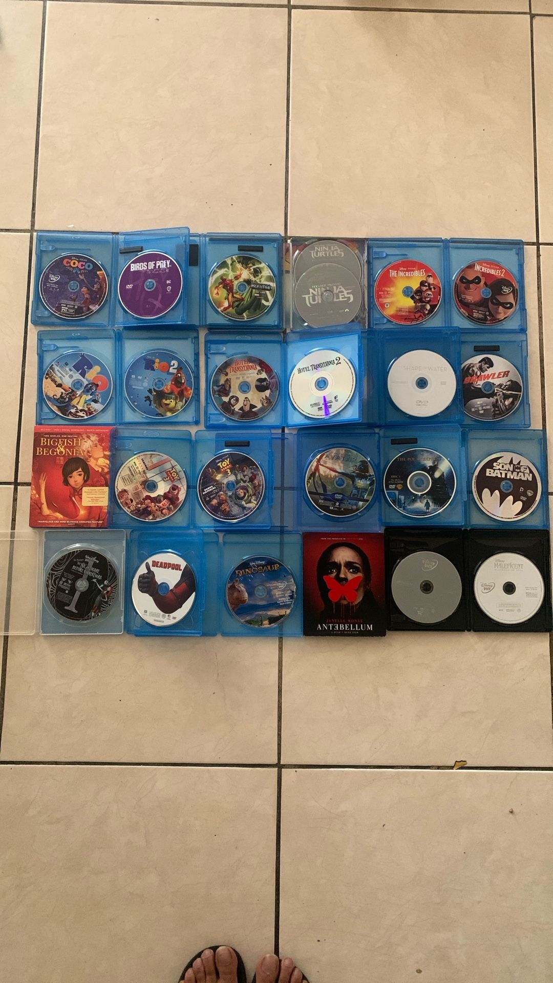 Loose DVDs $5