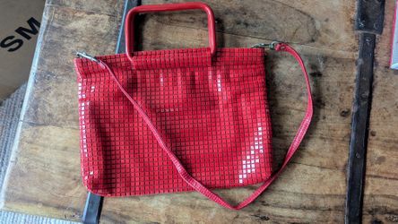 Retro 70s 80s Red Purse