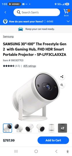 Samsung portable projector