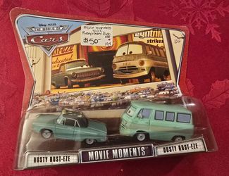 Disney Pixar Cars Movie Moments Rusty Rust-Eze & Dusty Rust-Eze World Of Cars
