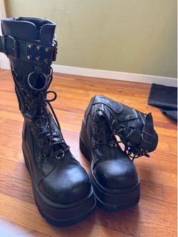 Demonia Shaker Platform Boots - woman’s size 10