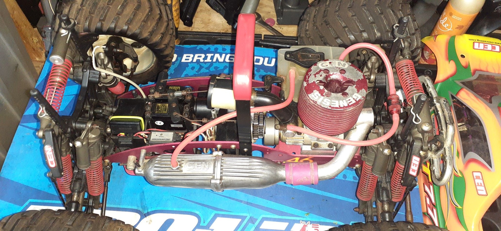 Cen gst 7.7 nitro rc truck for Sale in Thomasville, NC OfferUp