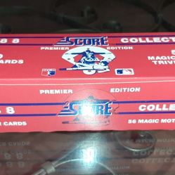 1988 PREMIER EDITION Score Factory Baseball  Card Set  660 Cards