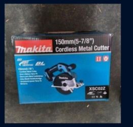 Makita XSC02Z 18V LXTR Lithium-lon Brushless Cordless 5-7/8" Metal Cutting Saw, Tool Only