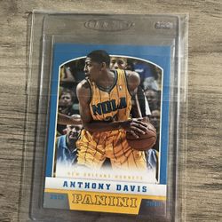 Anthony Davis Panini Card 2012
