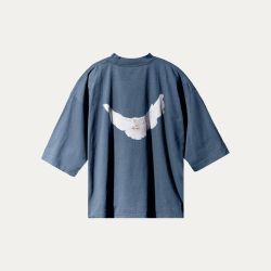 💯AUTHENTIC HEAVYWEIGHT YZY X BALECIAGA DOVE 3/4SHIRT. MULTIPLE SIZES ...