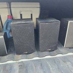 For Sale Set Of 5 Polk Audio Speakers 