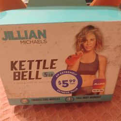 5lb.  $3 ea.Jillian Michaels Kettle Bell Serious Buyers Only Local Pickup Fcfs