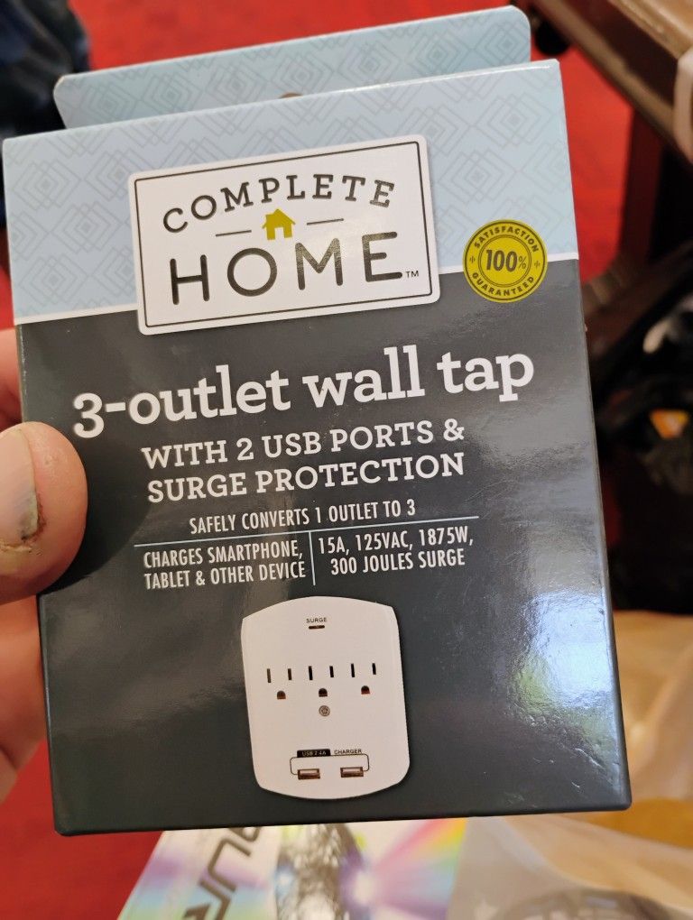 3 Outlet Wall Tap