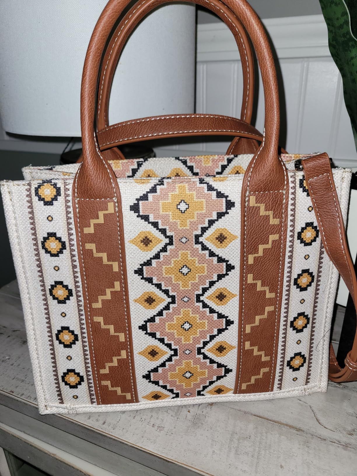 Wrangler Tote Bag | Women Shoulder Boho Aztec Handbags