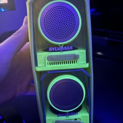 Seperate Sylvania Bluetooth Speakers 