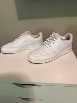 Nike Court Vision Low White Sneakers
