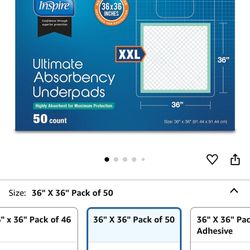 Wee Wee Pads Box Of 50