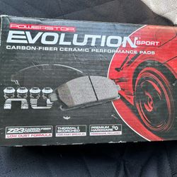Powerstop Evolution Sport Brakes (front) NEW Open Box 