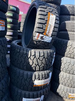 ‼️🚨vendo set de llantas Lt 33x12.50 24 arroyo R/T tires