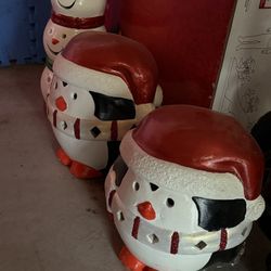 Penguin Outdoor Holiday Decor