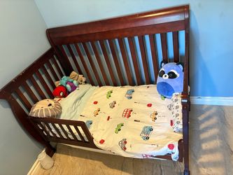 3 in 1 toddler/baby convertible crib