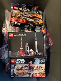 Lego, unopened and loose building blocks Star Wars pokemon mega lot