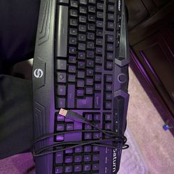 RGB KEYBOARD WITH MULTIPLE FUNCTIONS Waterproof