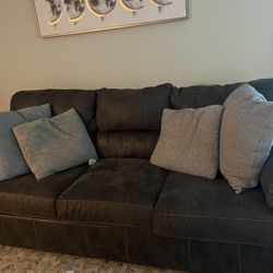 Leather Brown 3 Seater sofa