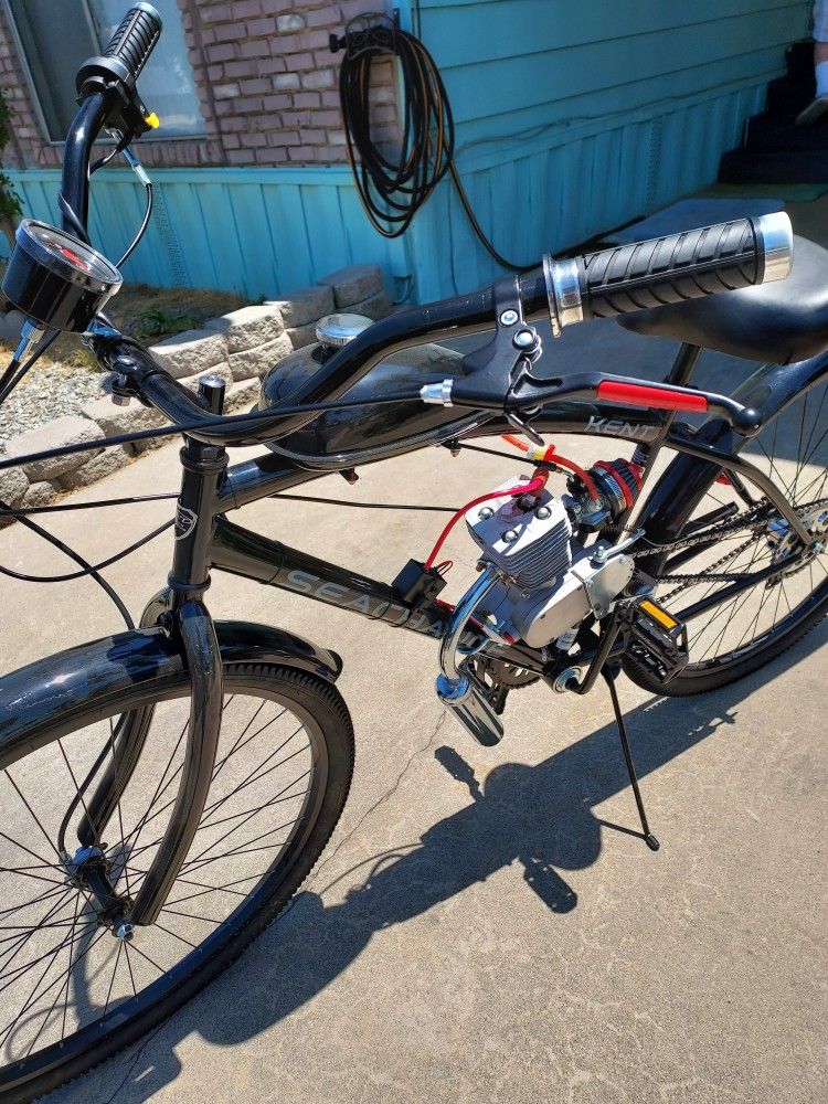 GAS BICYCLE 100cc 2 STROKE KENT 29 INCH BEACH CRUISER SEACHANGE