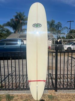 Custom Iron Cross Longboard