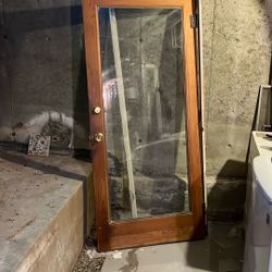 Glass door