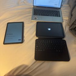 Laptop And 2 Tablets 