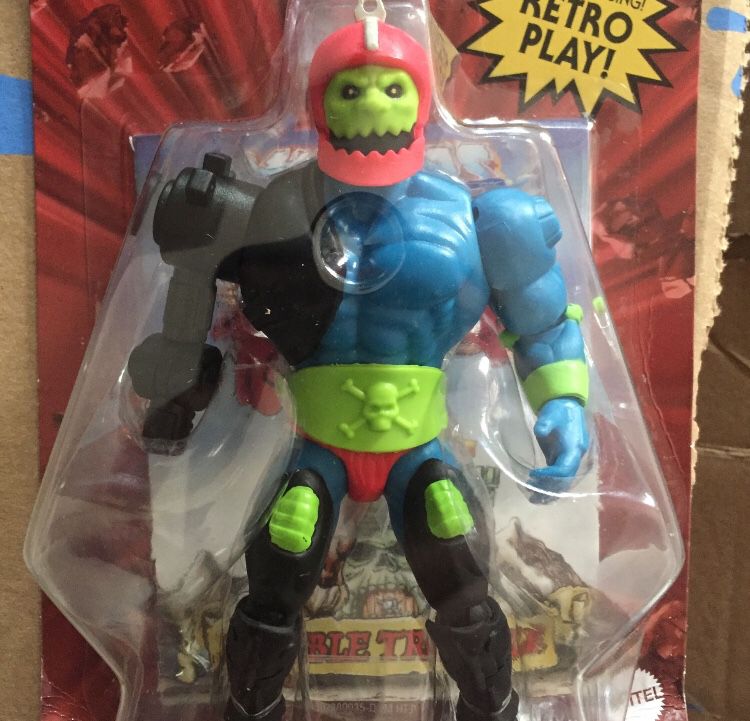 Masters Of The Universe Trap Jaw New Unpunched Action Figure