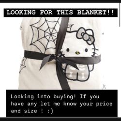 Hello Kitty Blanket 