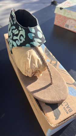 Indosole Ikhanna Navy Floral Sandals Women’s Size 9W / EU 40