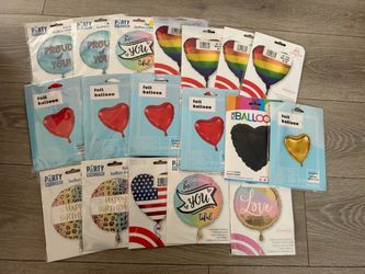 Mylar balloons
