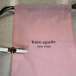 Kate Spade Bangle (White And Gold)