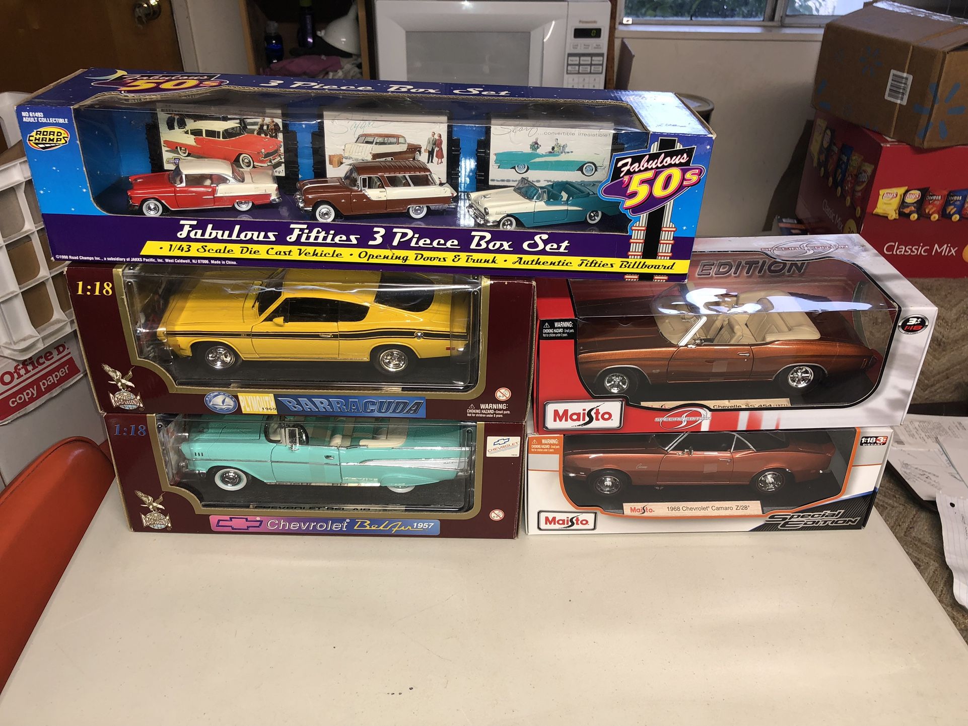 1:18 1/43 diecast model classic cars