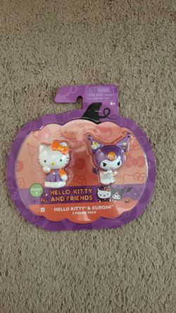 Hello Kitty & Kuromi Figure Pack New.
