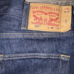 501 Levi’s 38x34