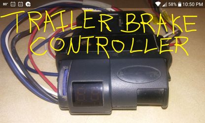 Trailer brake controller