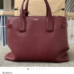 Burberry Leather Handbag 