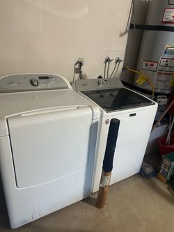 Washer and dryer