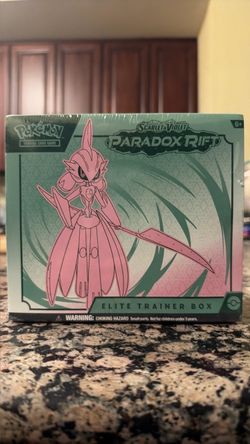 Pokemon TCG Paradox Rift Iron Valiant ETB