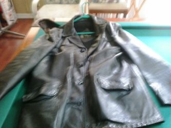 Old school leather jacket. Size L make offer
