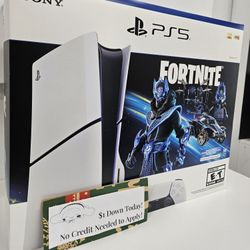 Sony Playstation 5 Slim Ps5 Gaming Console - Pay $1 To Take It Home Today and pay the rest later.
